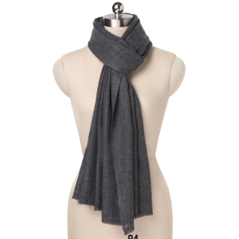 Pure Cashmere Scarves Blue Pink Gray Fashional Winter Scarf